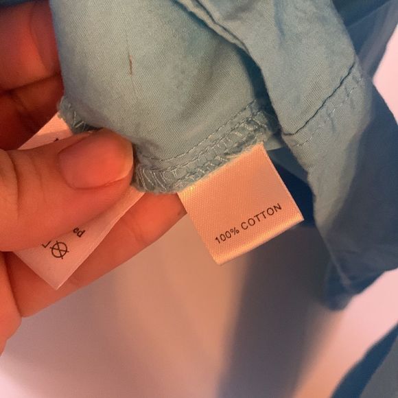 [Island Company] Blue Button Down Shirt - Size XL - Picture 5 of 6